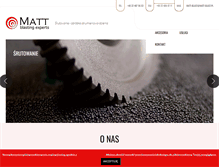 Tablet Screenshot of matt-blast.pl